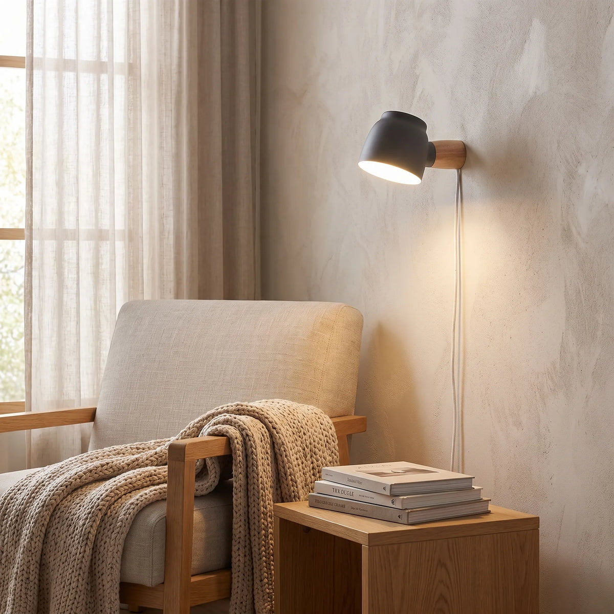 Nordic Plug-In Wall Light