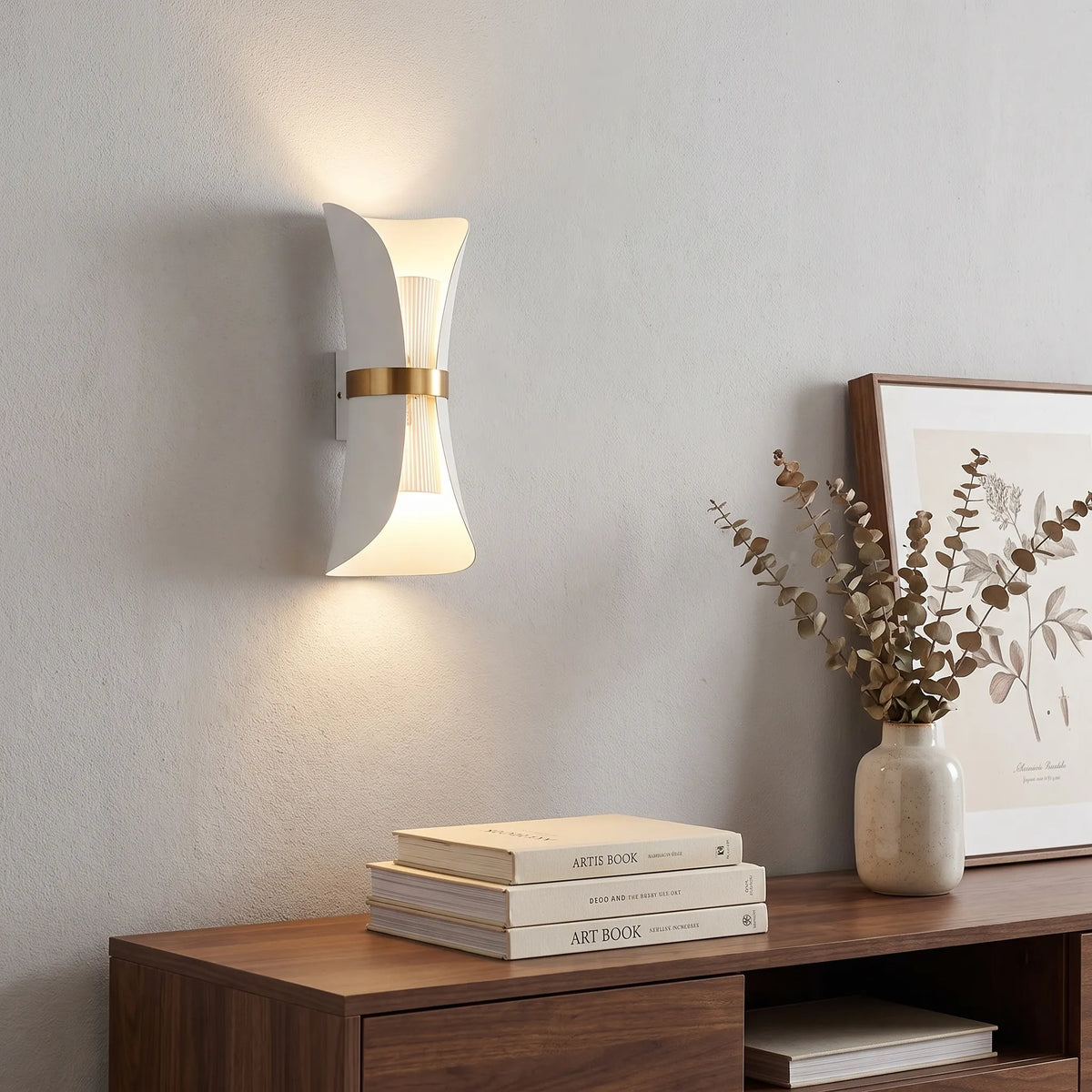 Nordic Up Down Gold Wall Lamp