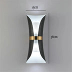 Nordic Up Down Gold Wall Lamp