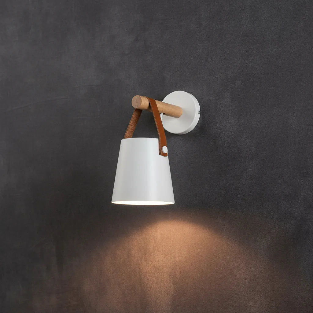 Nordic Wooden Wall Light