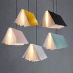 Open Book Pendant Light