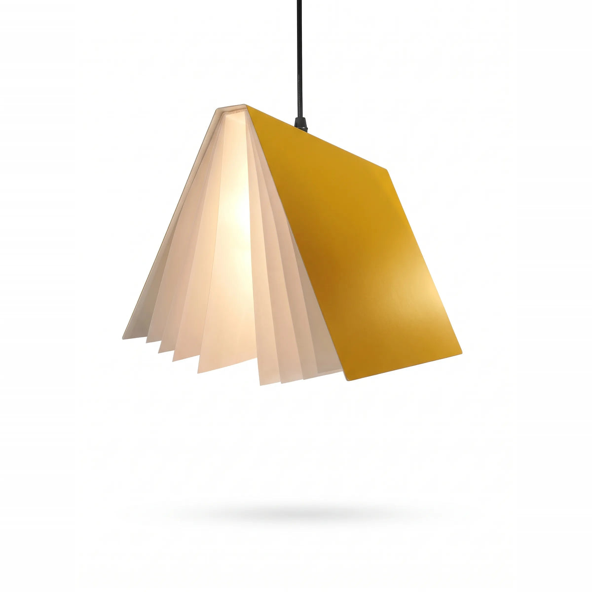 Open Book Pendant Light