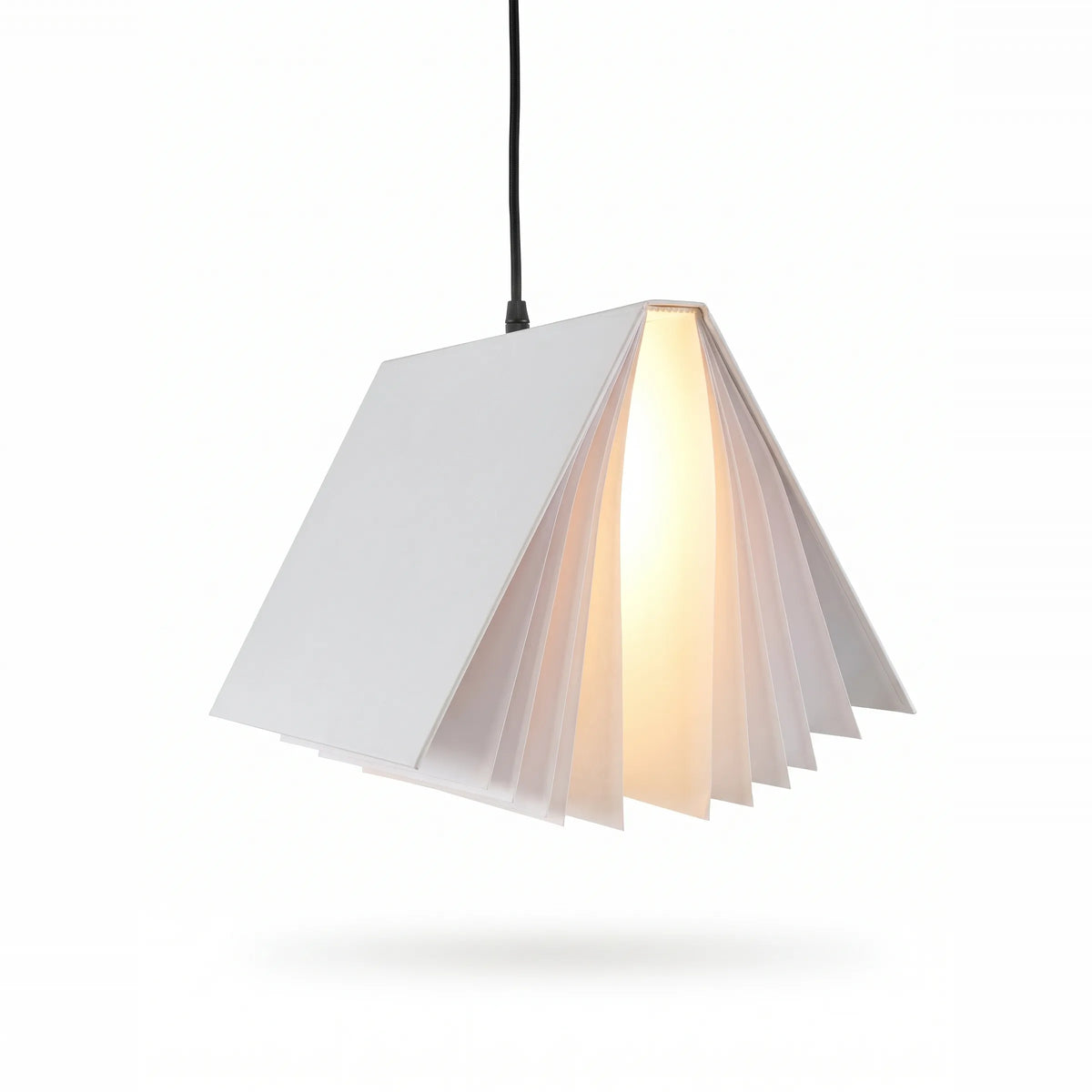 Open Book Pendant Light