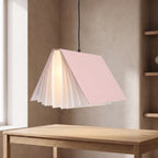 Open Book Pendant Light