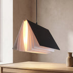 Open Book Pendant Light