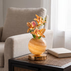 Orchid Glass Vase Table Lamp