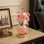 Orchid Glass Vase Table Lamp