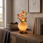 Orchid Glass Vase Table Lamp