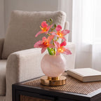 Orchid Glass Vase Table Lamp