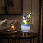 Orchid Glass Vase Table Lamp