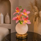 Orchid Glass Vase Table Lamp
