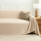 Patterned Gem Chenille Sofa Cover