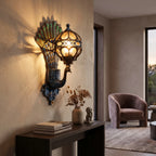 Peacock Outdoor Wall Light