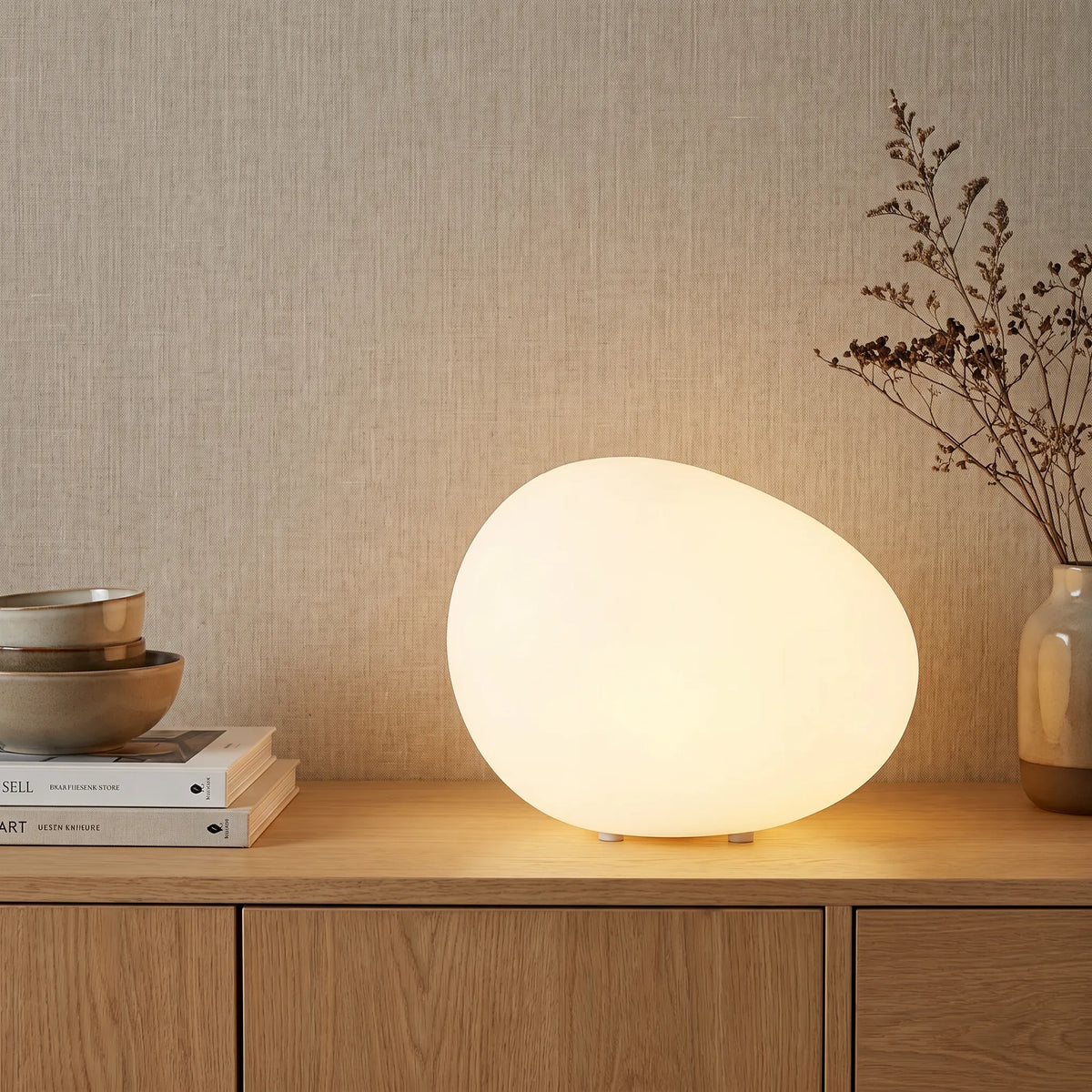 Pebble Glow Bedside Lamp