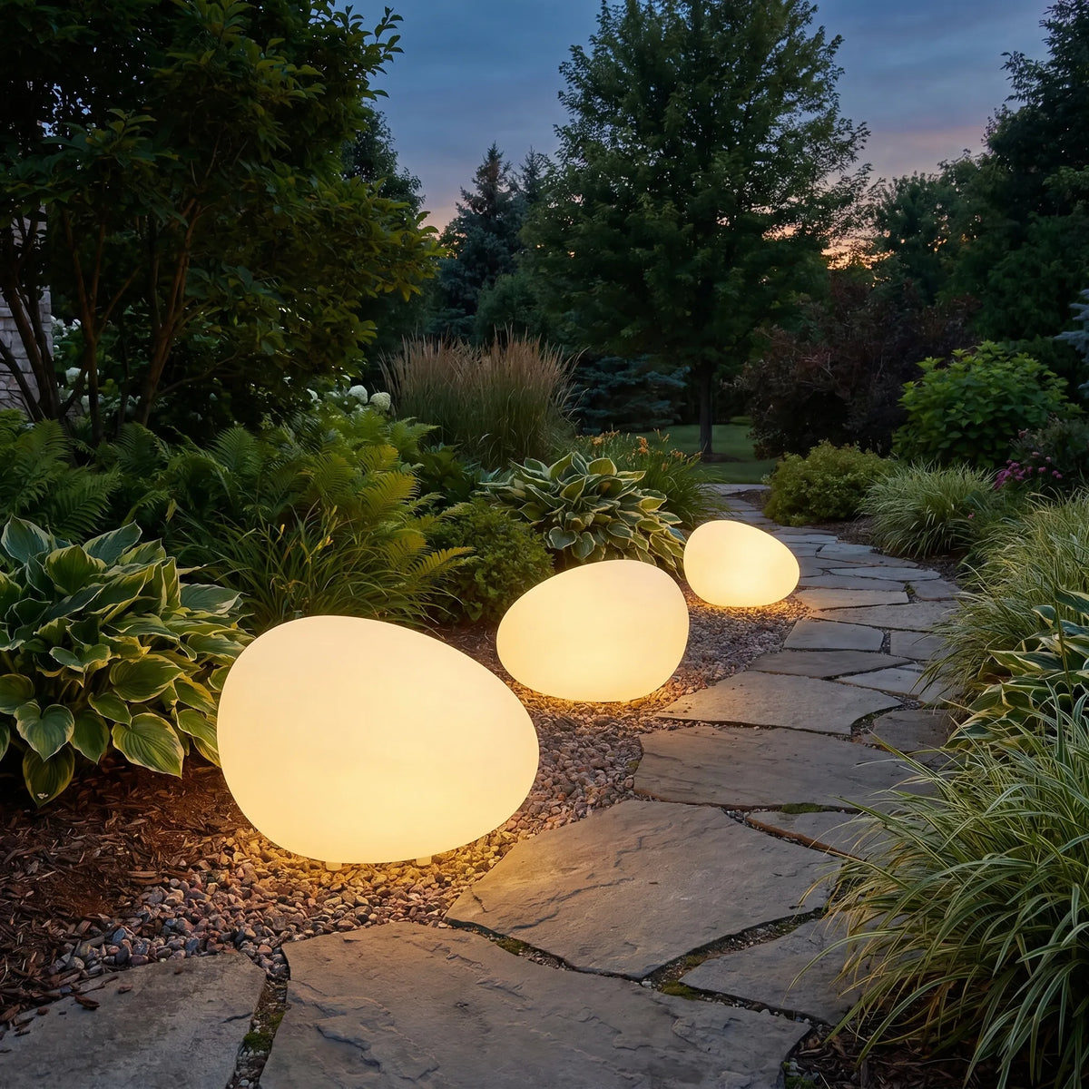 Pebble Glow Garden Light
