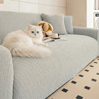 Pebble Weave Stretch Sofa Slipcover