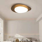 Pebble Wood-Grain LED Ceiling Light