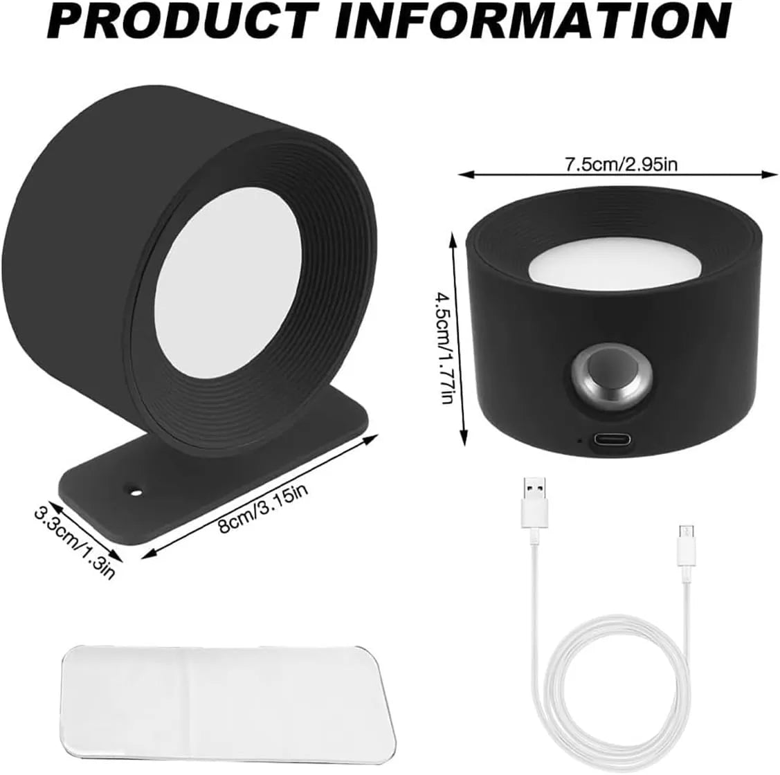 Peel and Stick Touch Wall Light