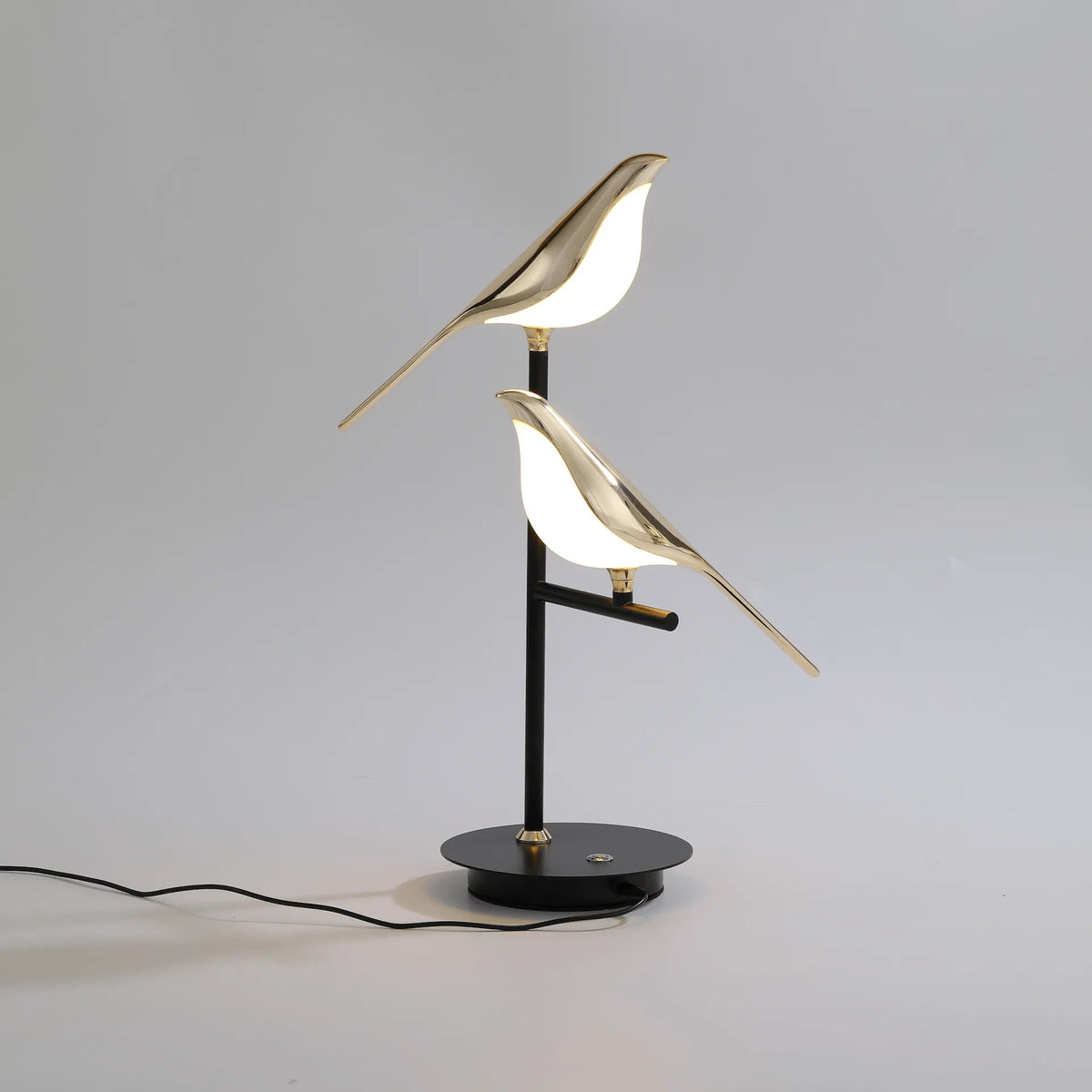 Perching Birds Sculptural Lamp