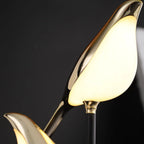 Perching Birds Sculptural Lamp