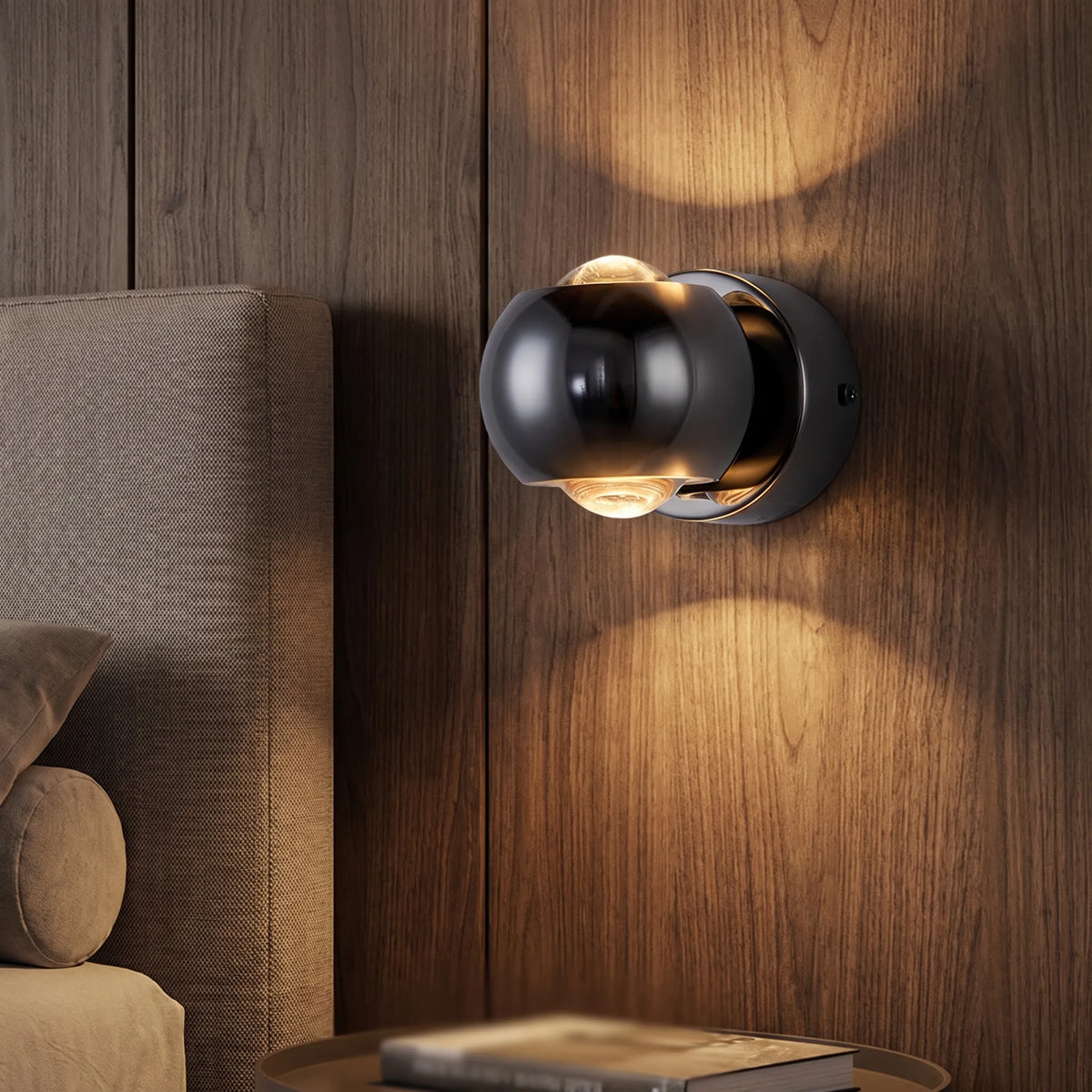 Plated Up Down LED Wall Light