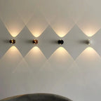 Plated Up Down LED Wall Light