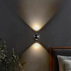 Plated Up Down LED Wall Light