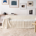 Plush Faux Rabbit Fur Sofa Throw