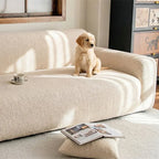 Plush Jacquard Stretch Sofa Slipcover