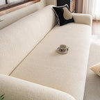Plush Jacquard Stretch Sofa Slipcover