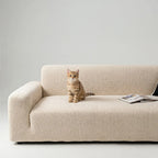 Plush Jacquard Stretch Sofa Slipcover