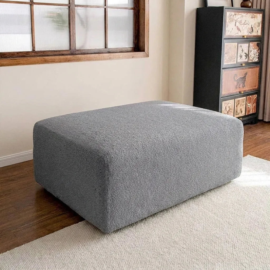 Plush Jacquard Stretch Sofa Slipcover