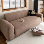 Plush Jacquard Stretch Sofa Slipcover