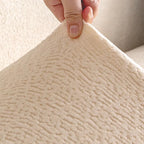 Plush Jacquard Stretch Sofa Slipcover