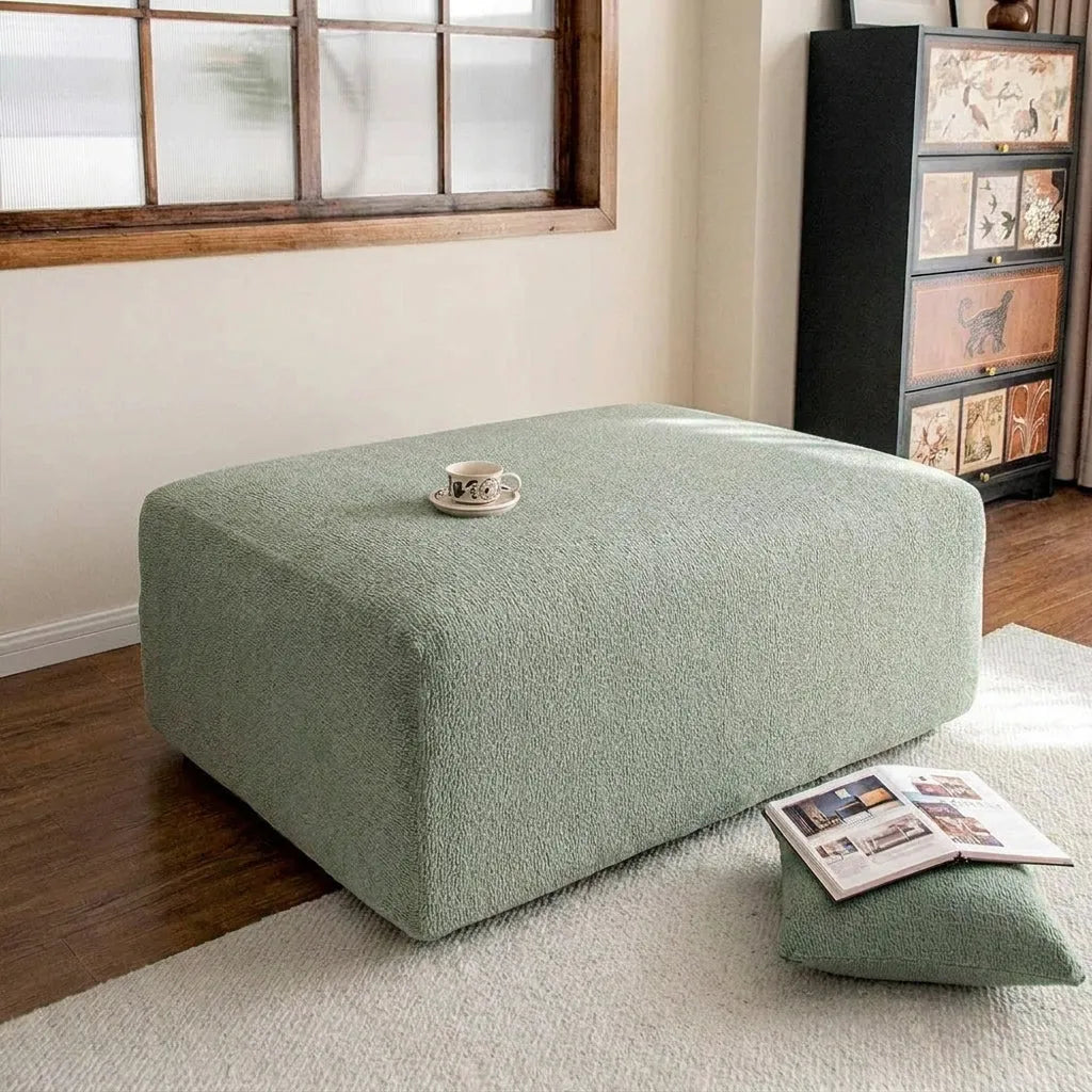 Plush Jacquard Stretch Sofa Slipcover