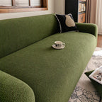 Plush Jacquard Stretch Sofa Slipcover