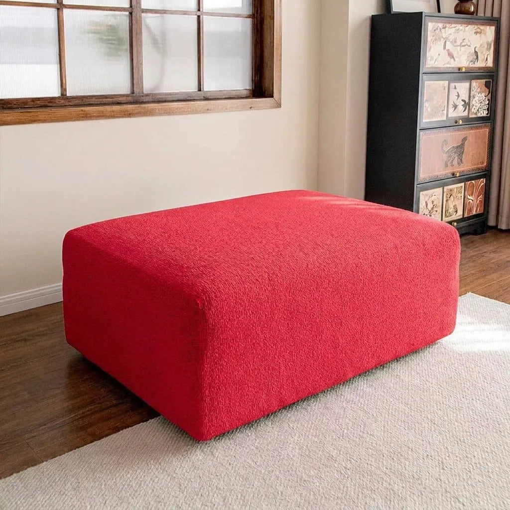 Plush Jacquard Stretch Sofa Slipcover