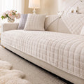 Quilted Flannel Non-Slip Seat Cover