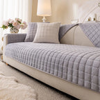 Quilted Flannel Non-Slip Seat Cover