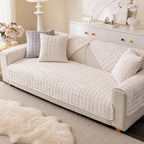 Quilted Flannel Non-Slip Seat Cover