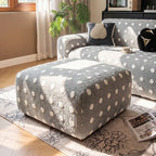 Raised Dot Plush Stretch Slipcover