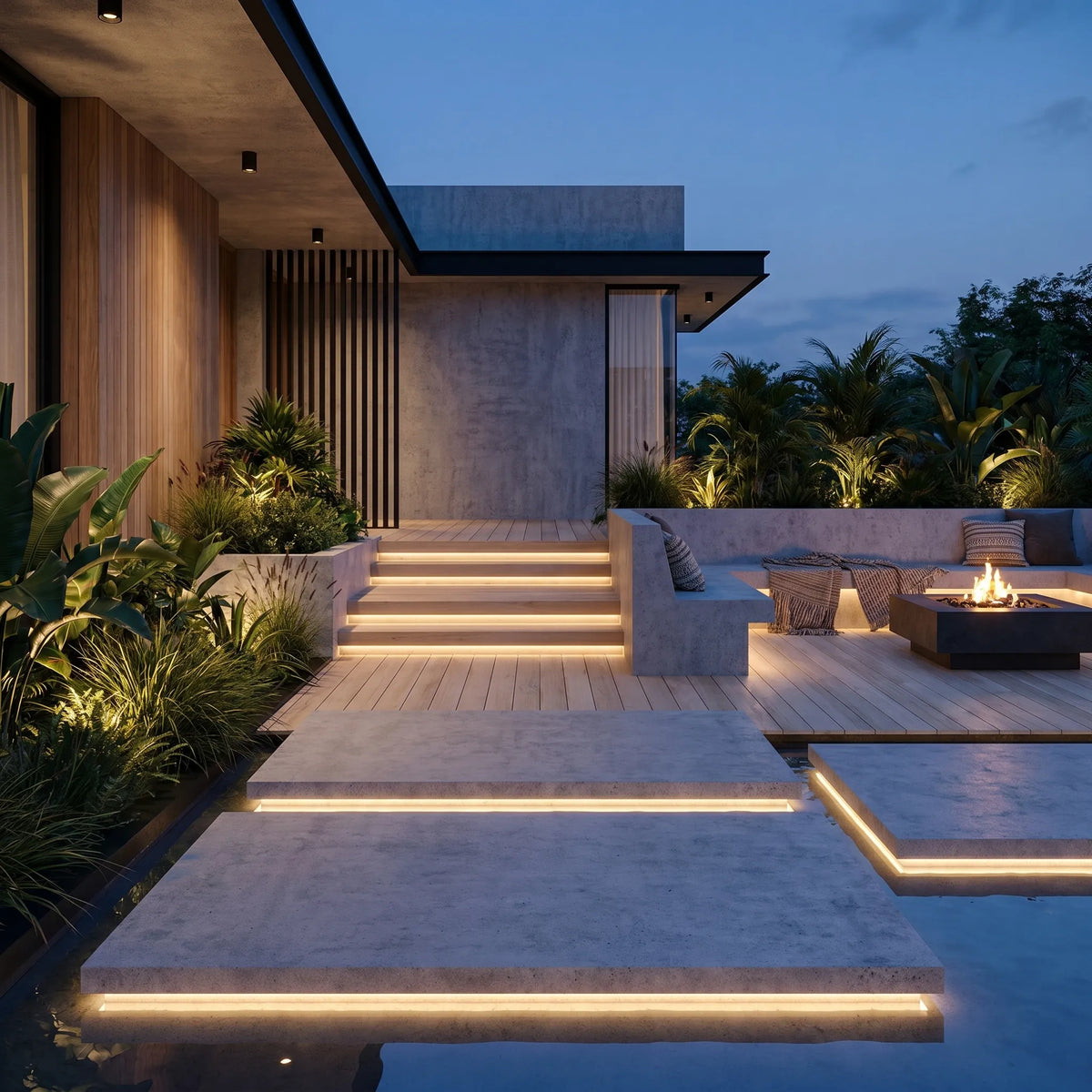 Recessed Outdoor LED Strip Light