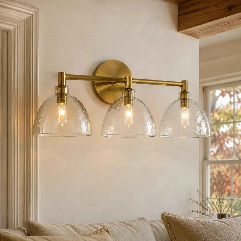 Recycled Glass Wall Light