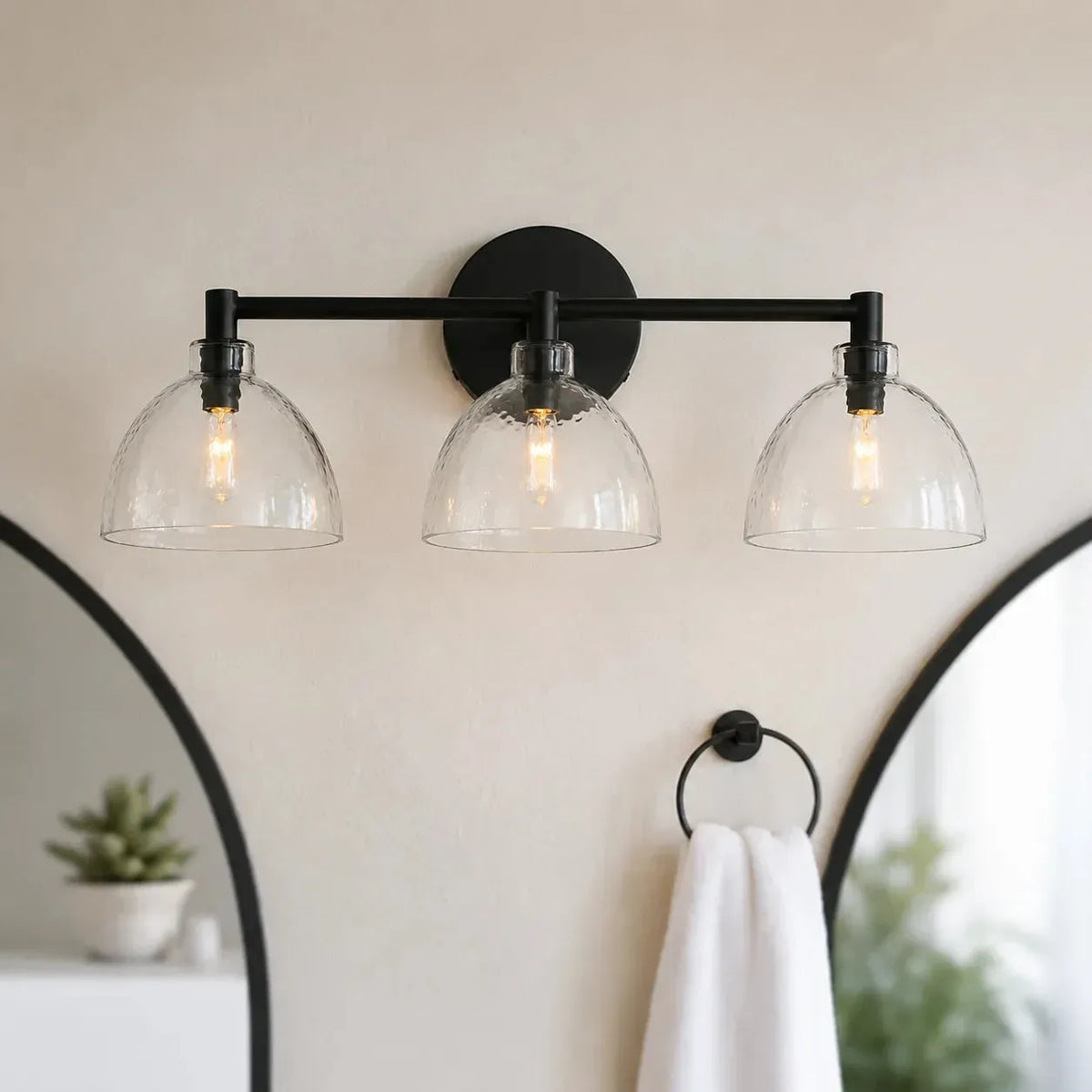 Recycled Glass Wall Light