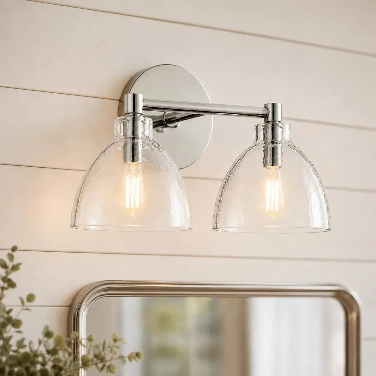 Recycled Glass Wall Light
