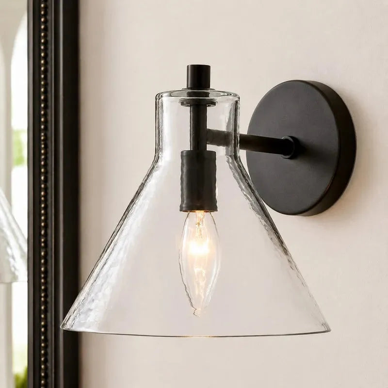 Recycled Glass Wall Light