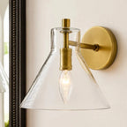 Recycled Glass Wall Light