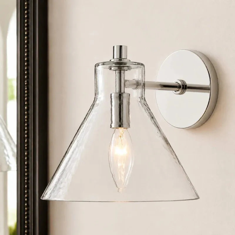 Recycled Glass Wall Light