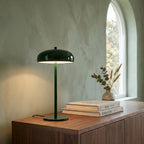 Retro Rounded Cordless Table Lamp