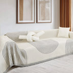 Reversible Arches Chenille Sofa Cover